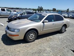 Salvage cars for sale at Antelope, CA auction: 1995 Nissan Maxima GLE
