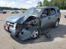 Salvage cars for sale at Dunn, NC auction: 2010 Ford Escape XLT