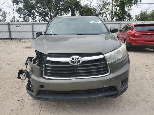 2015 Toyota Highlander LE