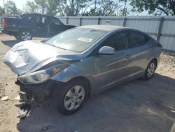 Salvage cars for sale from Copart Riverview, FL: 2016 Hyundai Elantra SE