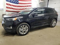 Salvage cars for sale from Copart Lyman, ME: 2023 Ford Edge Titanium