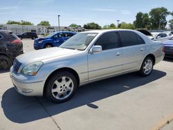 Salvage cars for sale from Copart Sacramento, CA: 2001 Lexus LS 430