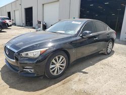 Salvage cars for sale at Jacksonville, FL auction: 2015 Infiniti Q50 Base