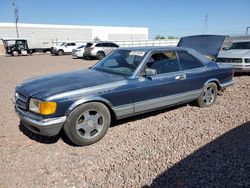 Salvage cars for sale from Copart Phoenix, AZ: 1982 Mercedes-Benz 500 SEC