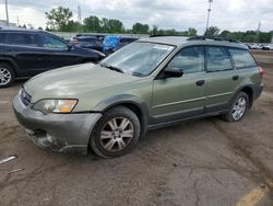 Salvage cars for sale at Woodhaven, MI auction: 2005 Subaru Legacy Outback 2.5I