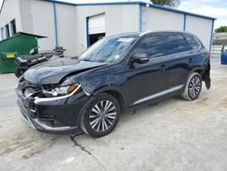 Salvage cars for sale at Tulsa, OK auction: 2020 Mitsubishi Outlander SE