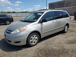 Salvage cars for sale from Copart Fredericksburg, VA: 2008 Toyota Sienna CE