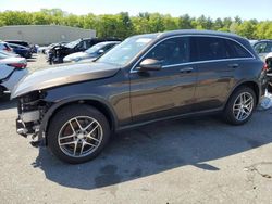 Salvage cars for sale at Exeter, RI auction: 2017 Mercedes-Benz GLC 300 4matic