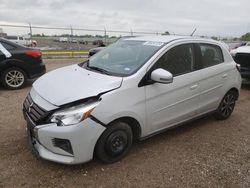Salvage cars for sale from Copart Houston, TX: 2022 Mitsubishi Mirage SE
