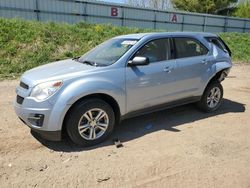 Salvage cars for sale at Davison, MI auction: 2014 Chevrolet Equinox LS