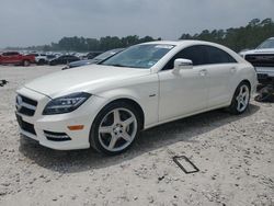 Salvage cars for sale at Houston, TX auction: 2012 Mercedes-Benz CLS 550