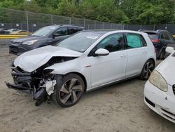 Vehiculos salvage en venta de Copart Waldorf, MD: 2019 Volkswagen GTI S