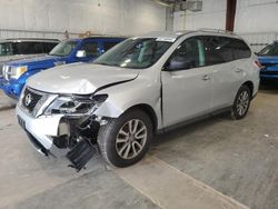 Salvage cars for sale from Copart Milwaukee, WI: 2016 Nissan Pathfinder S