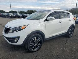 Salvage cars for sale at East Granby, CT auction: 2015 KIA Sportage EX