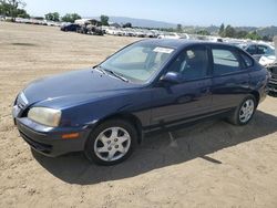 Salvage cars for sale at San Martin, CA auction: 2005 Hyundai Elantra GLS