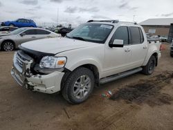 Salvage cars for sale at Brighton, CO auction: 2010 Ford Explorer Sport Trac Limited