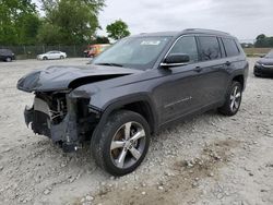 Salvage cars for sale at Cicero, IN auction: 2021 Jeep Grand Cherokee L Limited