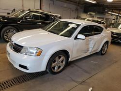 Salvage cars for sale from Copart Wheeling, IL: 2013 Dodge Avenger SXT