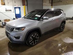 Jeep Compass salvage cars for sale: 2018 Jeep Compass Limited