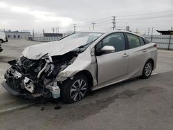 Toyota Prius salvage cars for sale: 2017 Toyota Prius Prime