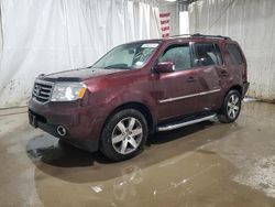 Salvage cars for sale at Central Square, NY auction: 2013 Honda Pilot Touring