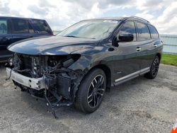 Nissan salvage cars for sale: 2014 Nissan Pathfinder SV Hybrid