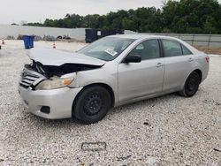 Salvage cars for sale from Copart New Braunfels, TX: 2011 Toyota Camry Base