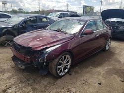 Salvage cars for sale from Copart Chicago Heights, IL: 2014 Cadillac ATS Premium