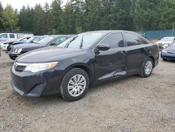 Salvage cars for sale from Copart Graham, WA: 2014 Toyota Camry L