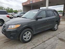 Salvage cars for sale from Copart Fort Wayne, IN: 2010 Hyundai Santa FE GLS