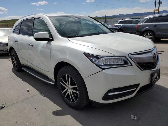 2016 Acura MDX Technology