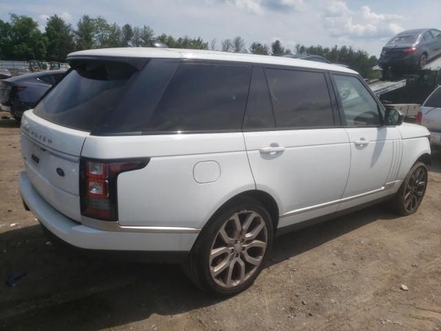 2017 Land Rover Range Rover Supercharged