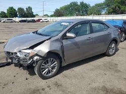 Salvage cars for sale from Copart Moraine, OH: 2015 Toyota Corolla L