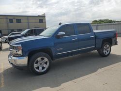 Salvage cars for sale at Wilmer, TX auction: 2018 Chevrolet Silverado K1500 LTZ