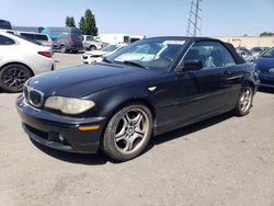 Salvage cars for sale from Copart Hayward, CA: 2004 BMW 330 CI