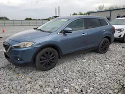 Salvage cars for sale at Barberton, OH auction: 2014 Mazda CX-9 Grand Touring