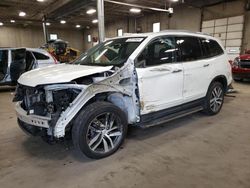 Salvage cars for sale at Blaine, MN auction: 2018 Honda Pilot Elite