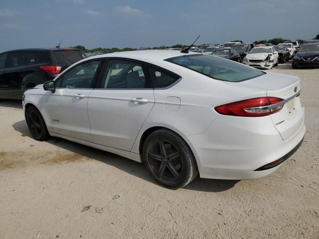 2018 Ford Fusion SE Hybrid