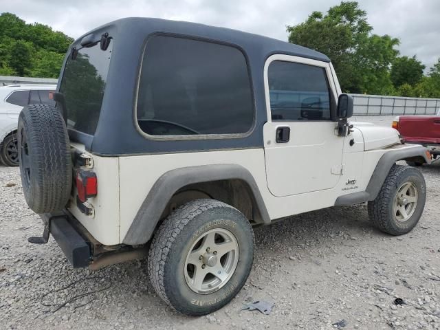 2006 Jeep Wrangler / TJ SE