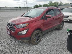 Ford Ecosport Vehiculos salvage en venta: 2018 Ford Ecosport SES