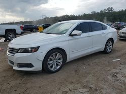 Chevrolet salvage cars for sale: 2016 Chevrolet Impala LT