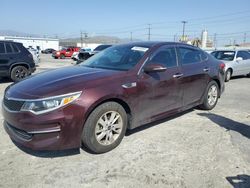 Salvage cars for sale at Sun Valley, CA auction: 2016 KIA Optima LX