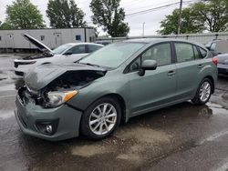 Salvage cars for sale at Moraine, OH auction: 2014 Subaru Impreza Premium