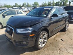 Salvage cars for sale at Bridgeton, MO auction: 2015 Audi Q3 Prestige