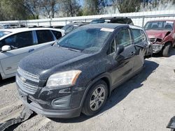 Salvage cars for sale at Las Vegas, NV auction: 2016 Chevrolet Trax LS