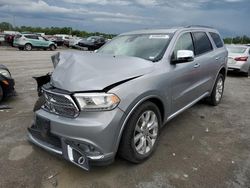 Salvage cars for sale at Cahokia Heights, IL auction: 2016 Dodge Durango Citadel