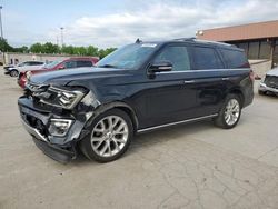 Salvage cars for sale at Fort Wayne, IN auction: 2018 Ford Expedition Limited