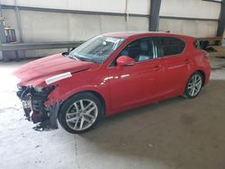 Salvage cars for sale from Copart Graham, WA: 2016 Lexus CT 200