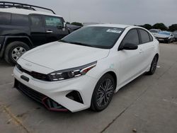 Salvage cars for sale at Grand Prairie, TX auction: 2023 KIA Forte GT Line