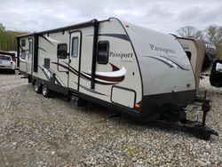 Salvage cars for sale from Copart West Warren, MA: 2015 Wildwood 33FT